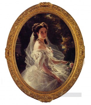 ポーリン・サンダー メッテルニヒ王女の王室肖像画 フランツ・クサーヴァー・ヴィンターハルター Oil Paintings